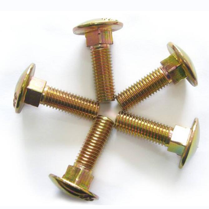 Карабинный болт с квадратной шейкой, оцинкованный