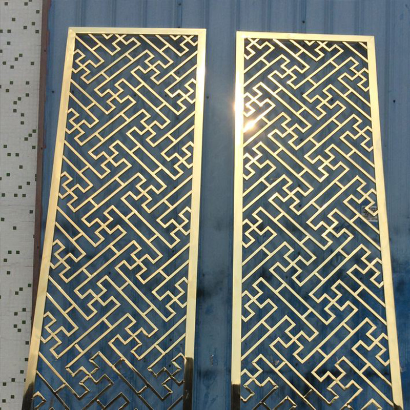 Cutting Partition Metal Screen Restaurant Wall Panel Aluminum Screen Home Screen