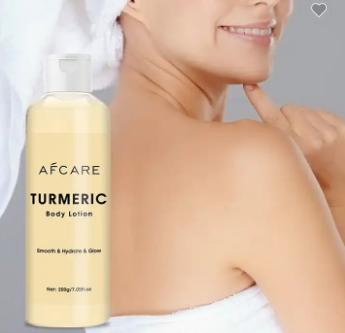Make Your Own Logo Brightening and Vitamin C Turmeric Whitening Body Lotion