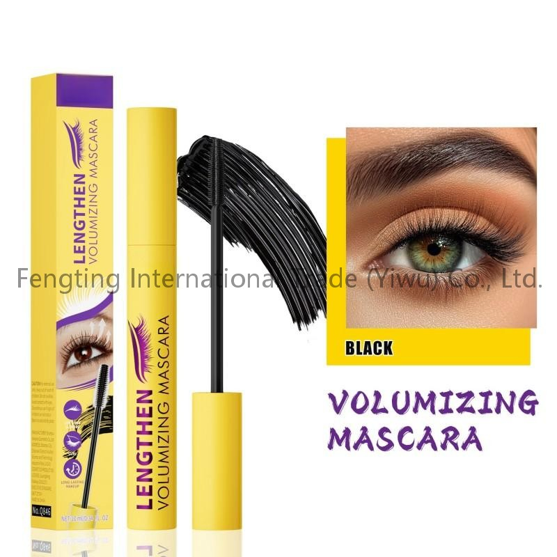 Create Your Own Brand Custom Logo Cruelty Free Makeup Wholesale Keratin Vegan Oil Long Lash Fiber Mascara Private Label