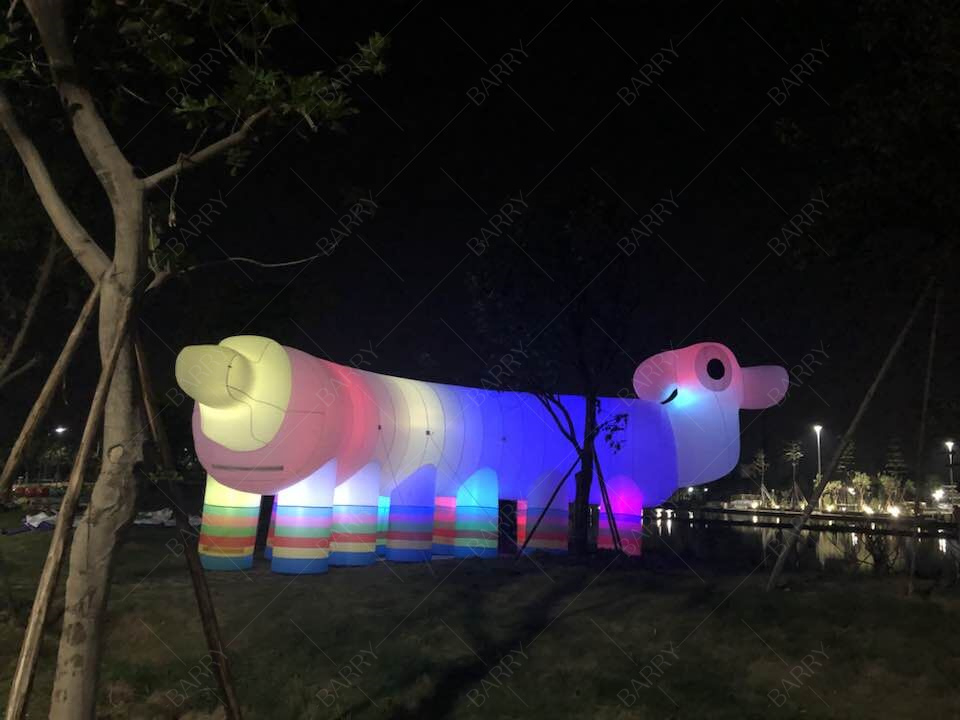 Outdoor Special Shape Lighting Inflatable with LED Light for Advertising Event