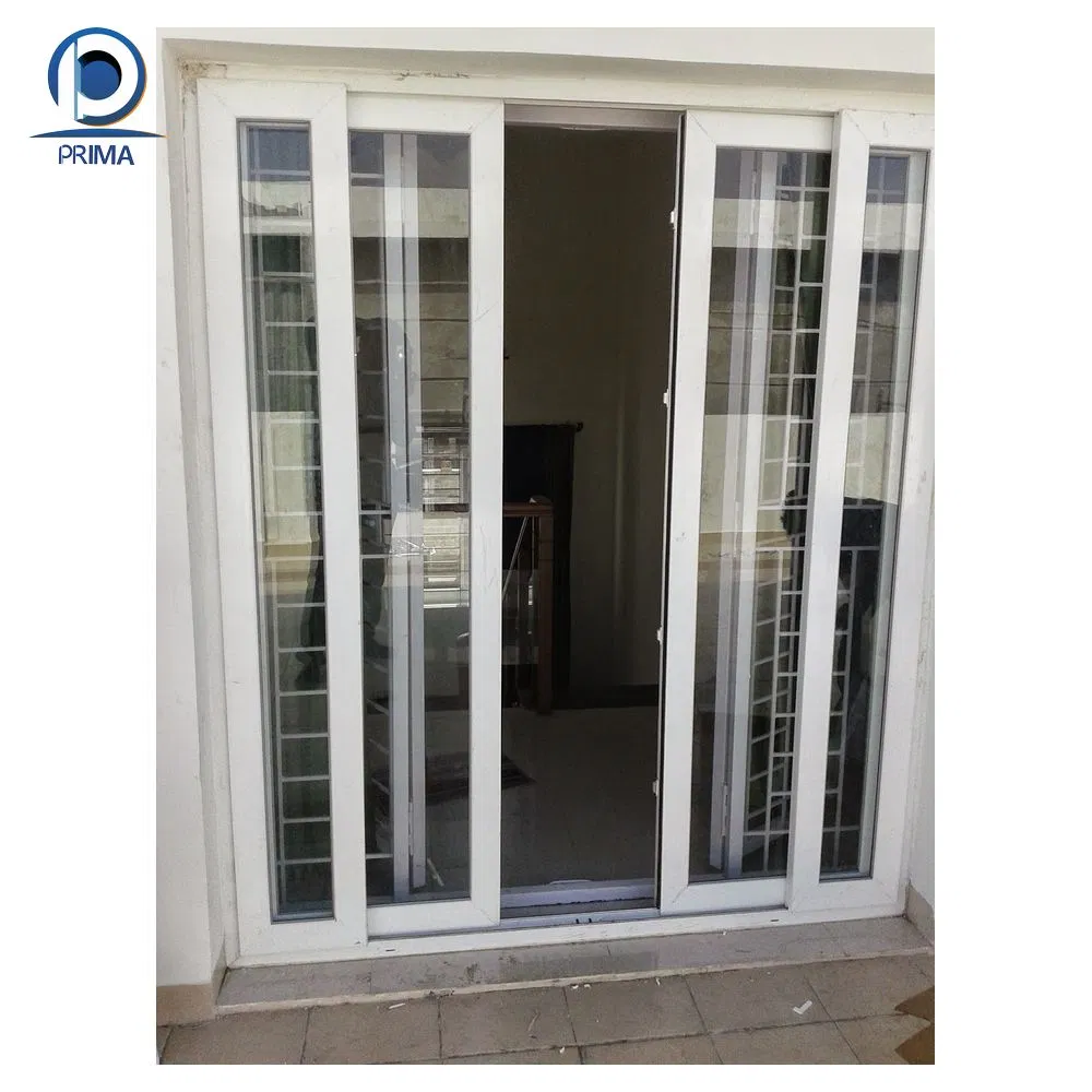 Door Plastic Interior Glass Doors Villa Apartment Bedroom Exterior UPVC Door
