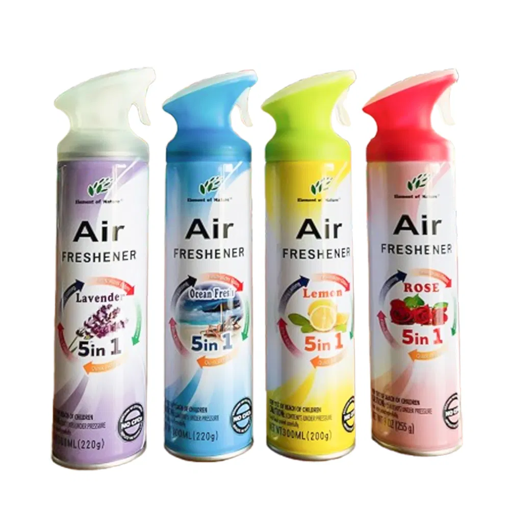 Eco-Conscious Lemon Zest Air Freshener 480ml Spray for Hotel