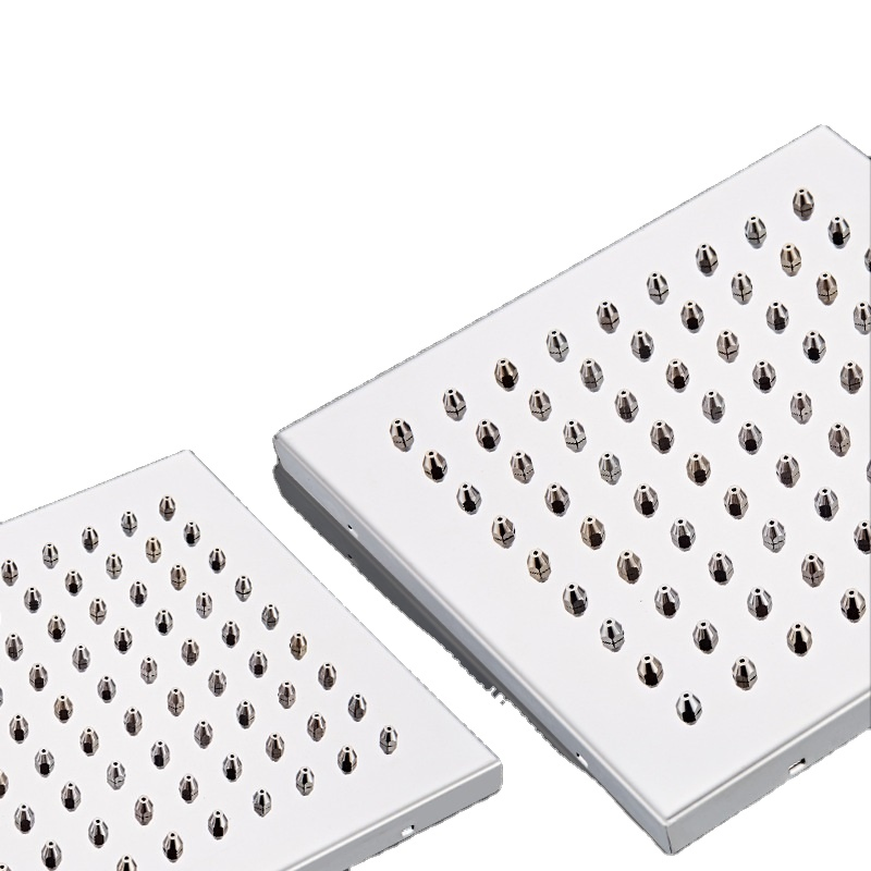 Newest 8 Inch 201 Saving Bathroom High Pressure Rainfall Shower Head Stainless Steel Rainshower Brass Shower Head