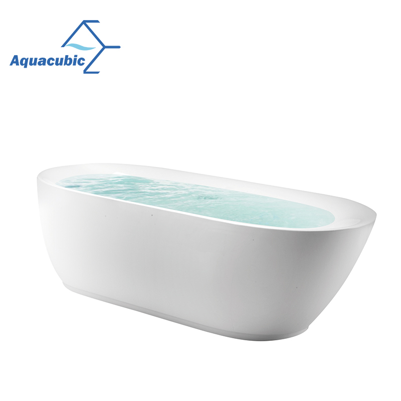 Hot Sale Ellipse Acrylic Freestanding Bathtub (AB6821)
