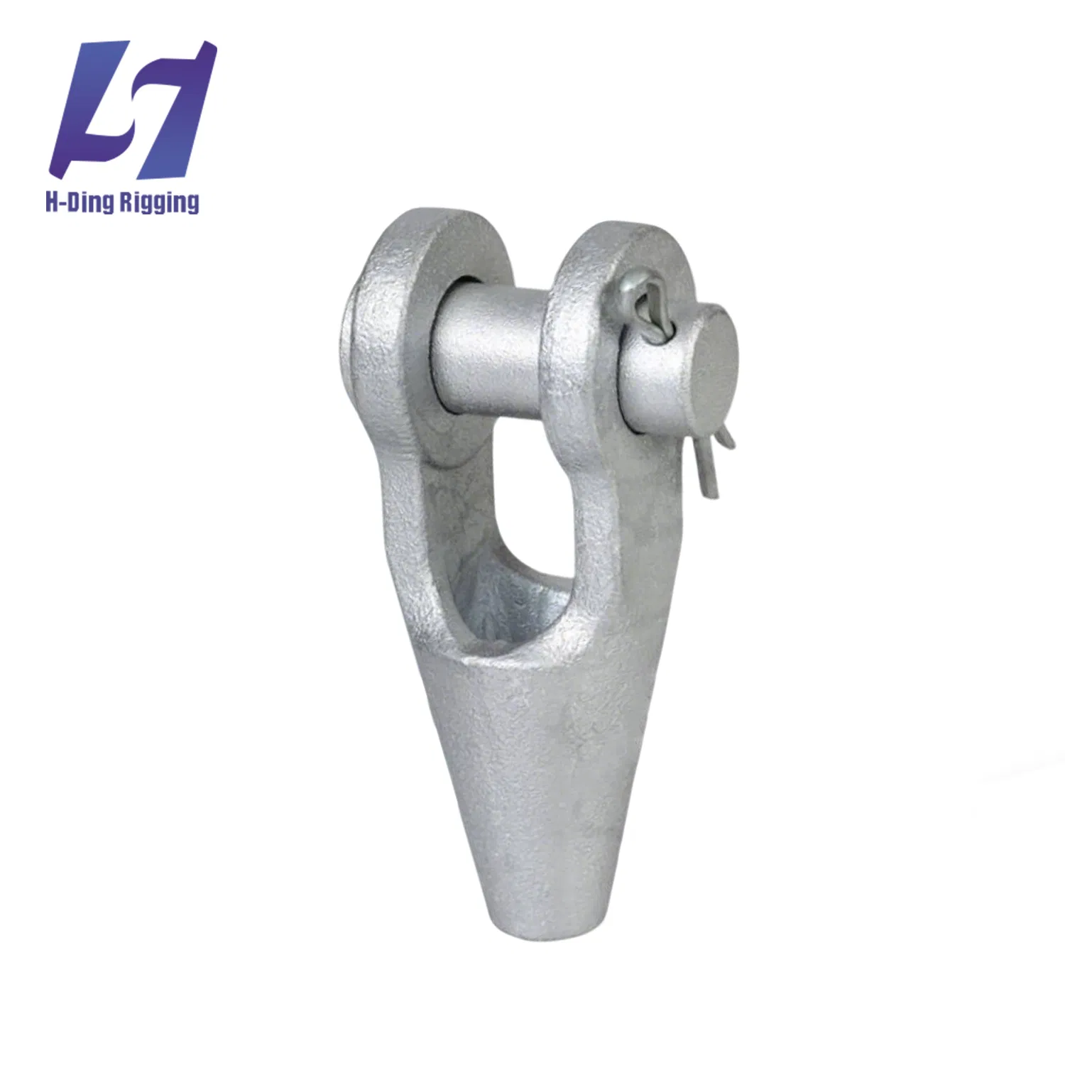 Us Standard ASME B30.9 DIN Wire Rope Spelter Socket Hot DIP Galvanized for Lifting Slings