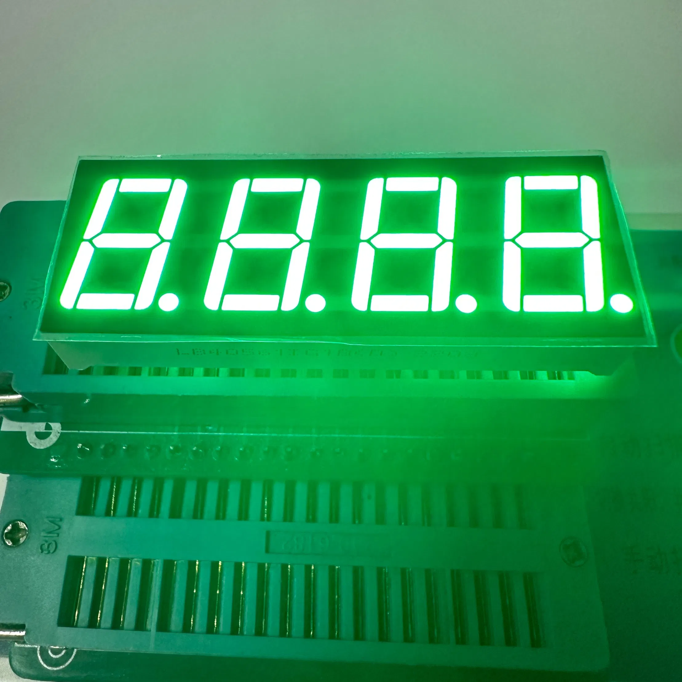 4 Digit 0.56inch Pure Green 7 Segment LED Display for Temperature Control