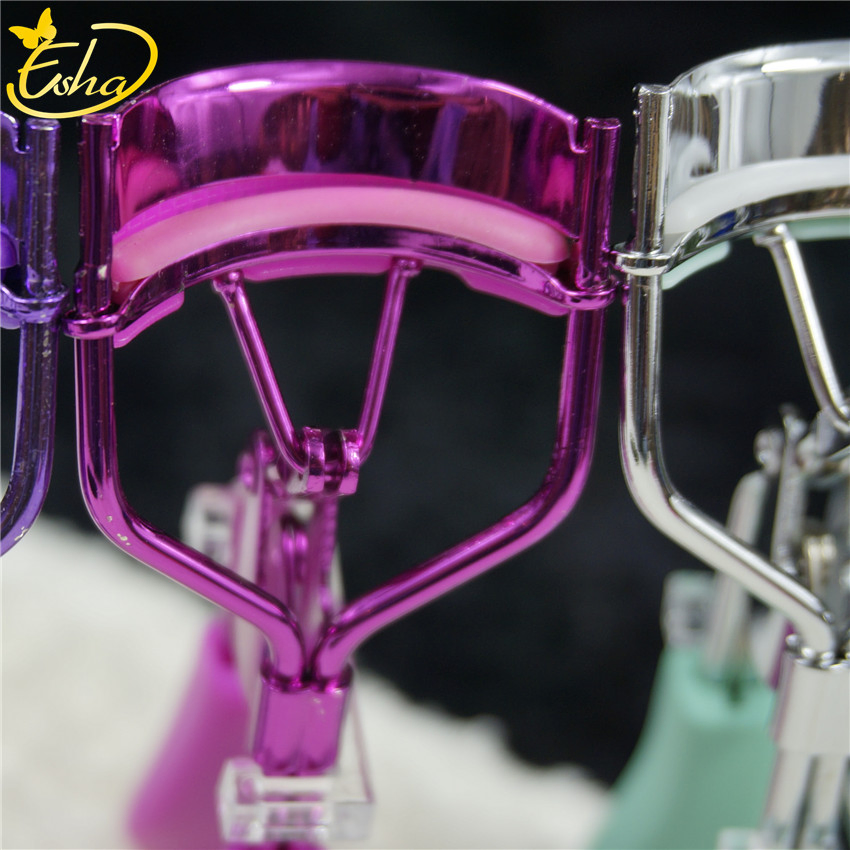 Factory Price Beauty False Eyelashes Tool Stainless Steel Makeup Lashes Eyelash Curler with Brush