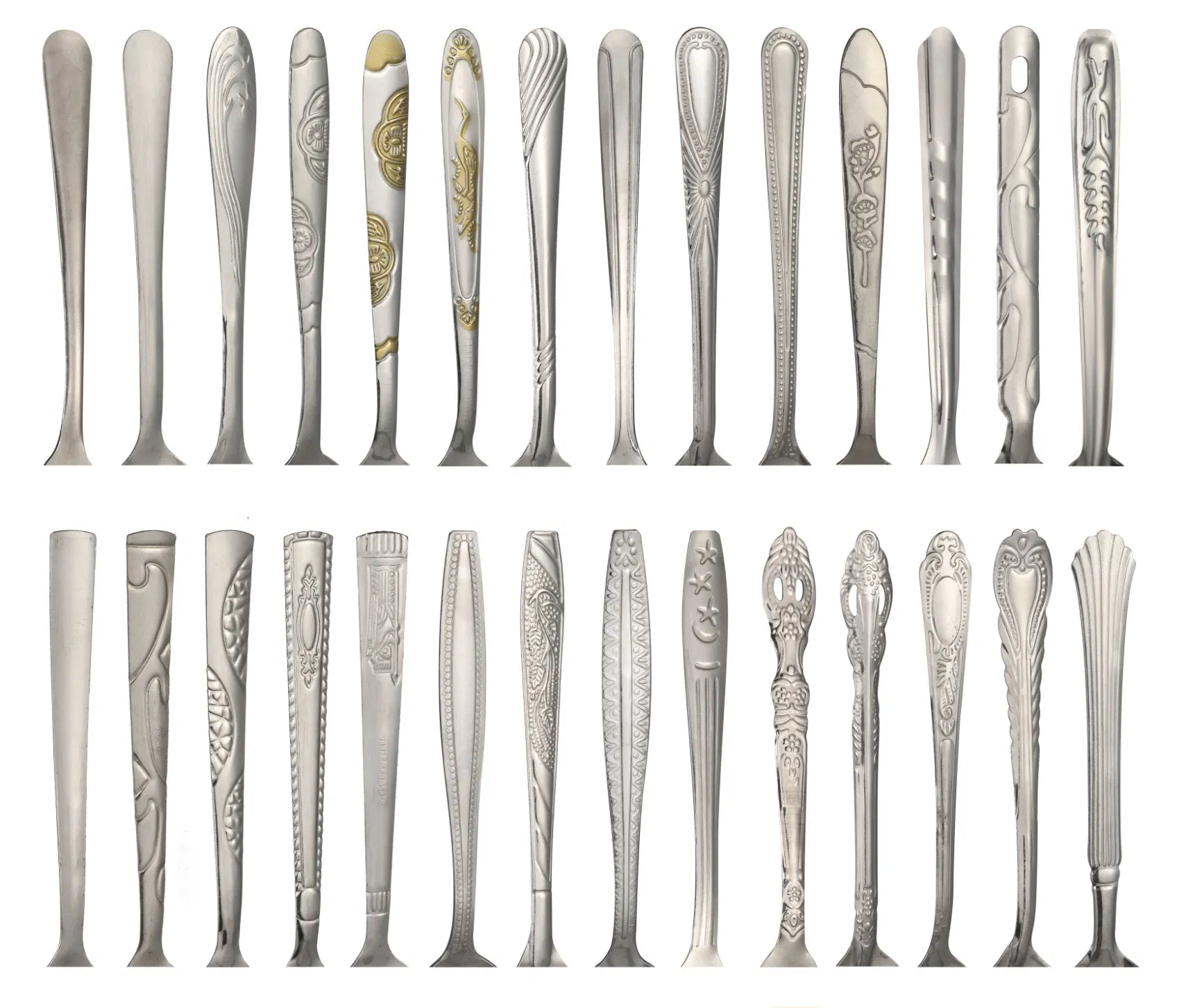 Cheap Price Tableware China Cutlery Set Factory Customized Flatware Wholesale Kitchenware Stainless Steel Dinnerware Silver and Gold Cutlery