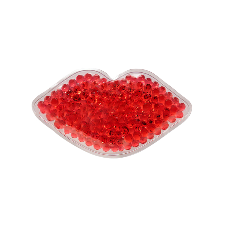 Lip Shape Gel Ice Pack Reusable Cold Hot Pack for Face Body