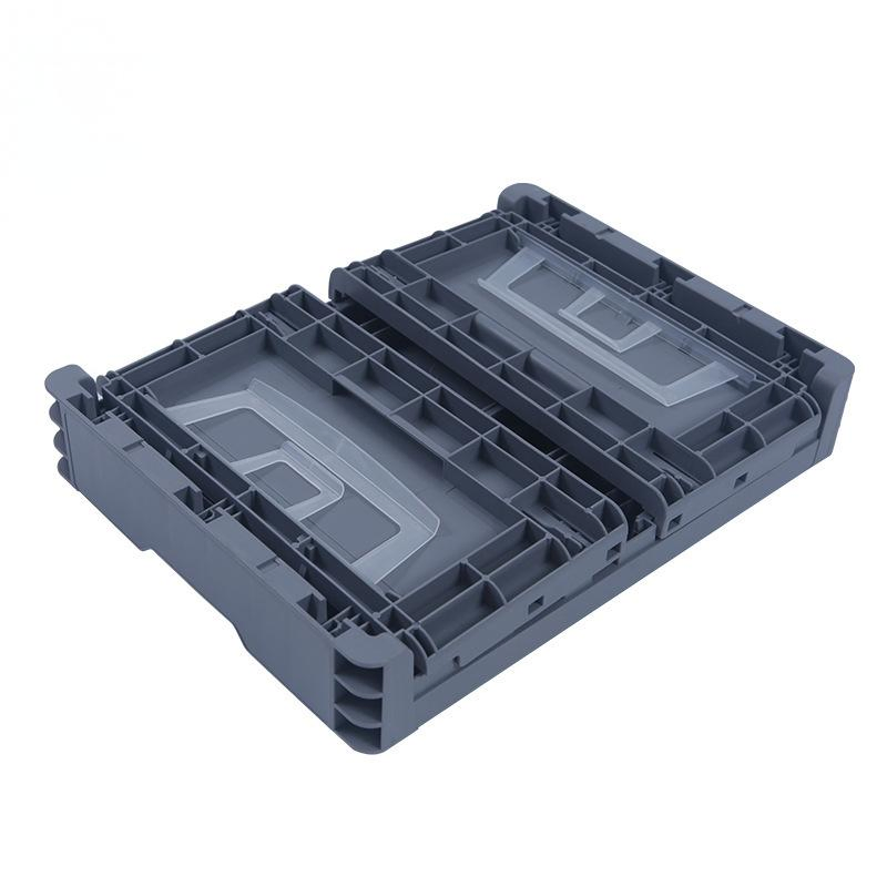 Outdoor Foldable EU Standard Plastic Turnover Box for Auto Parts and Logistics