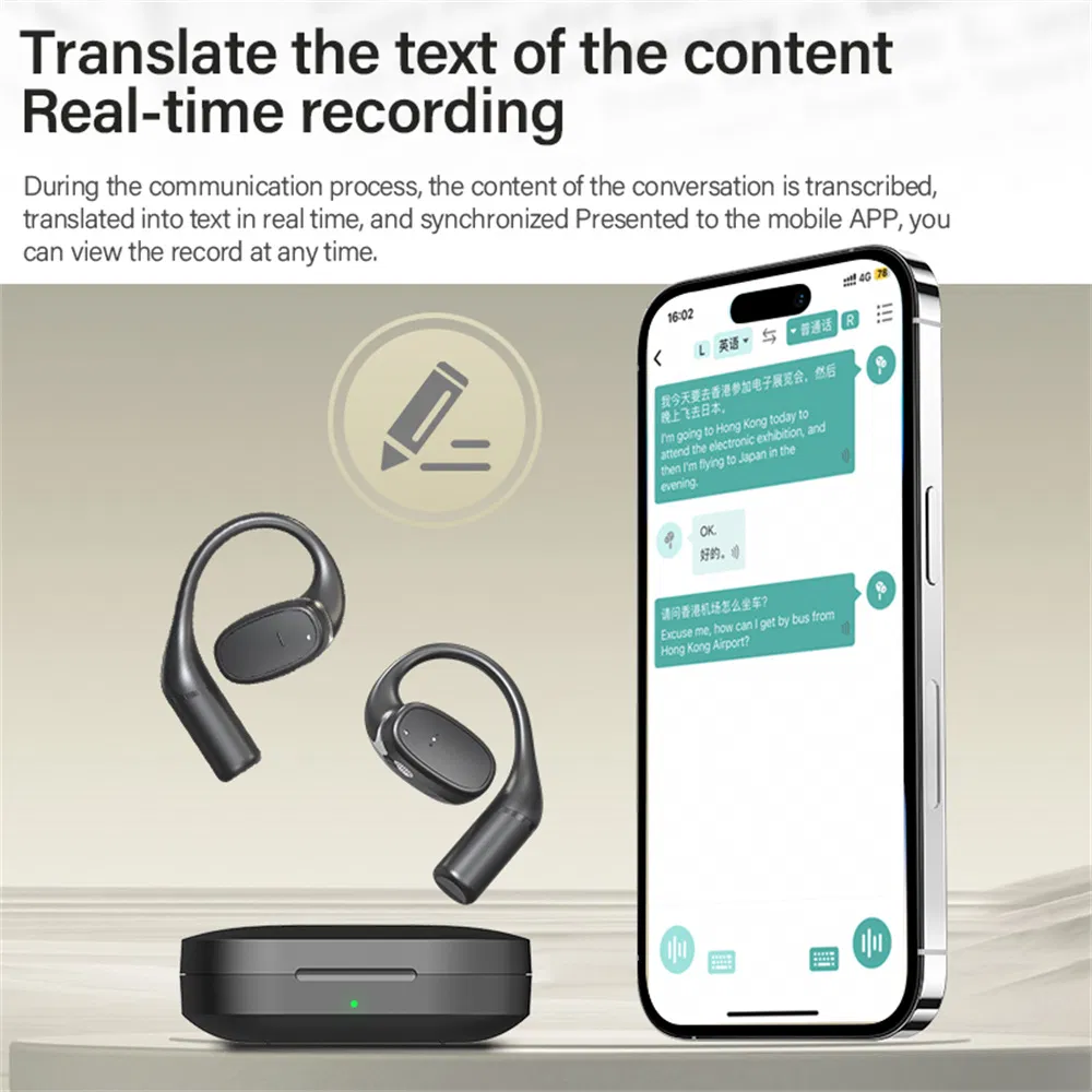 Наушники-переводчик V1 Real Time Travel с Bluetooth