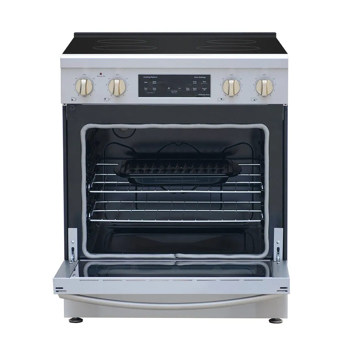 30inch Front Control Freestanding 4 Element Electric Range Stove with CSA (HFP3001E)