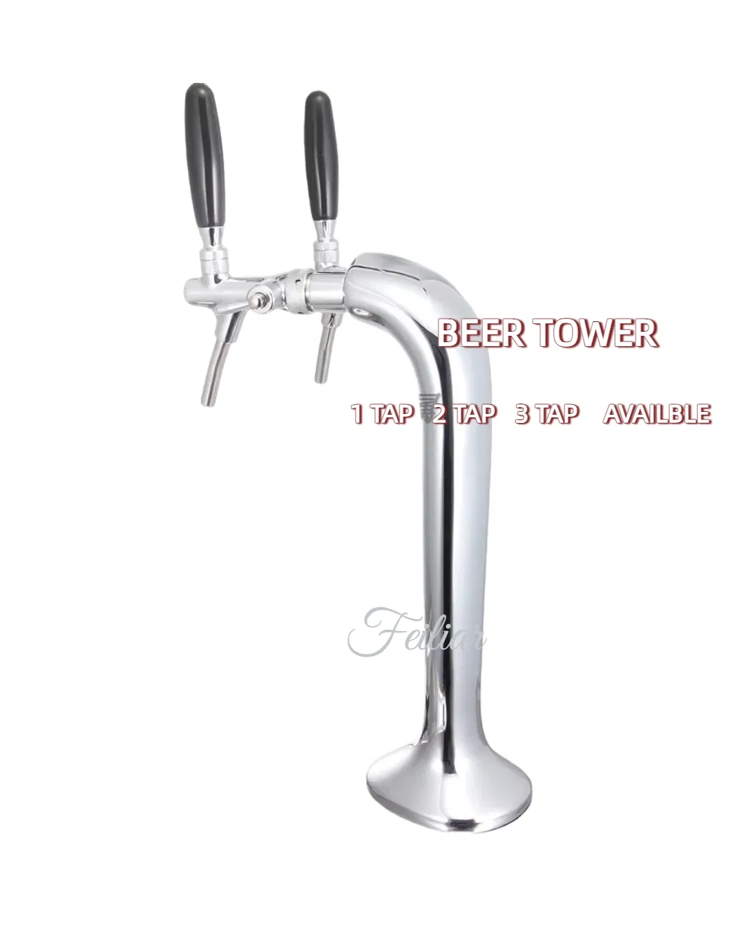 Beverage Tower Double Faucet Tower Party Beer Dispenser