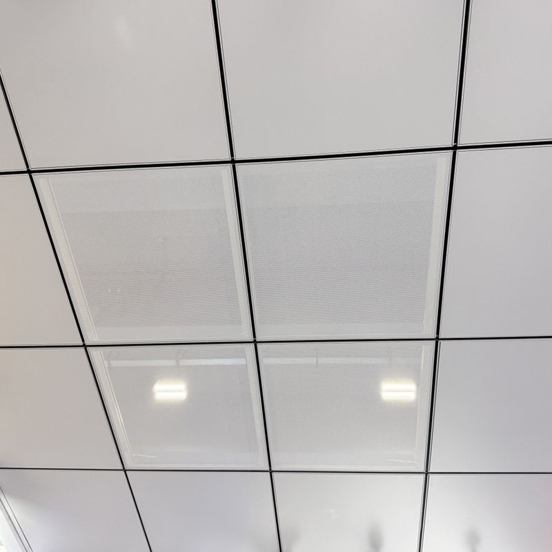 Modern Acoustic Board Sound-Absorbing Mineral Fiber Grid Ceiling Tile for Hospitals