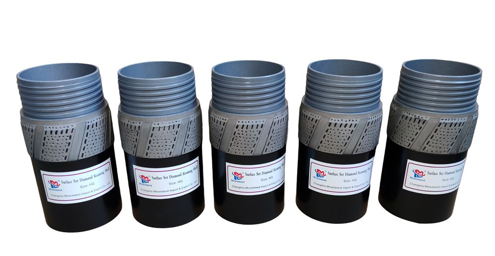 Diamond Reaming Shells/Reamer (AQ, BQ, NQ, HQ, PQ)