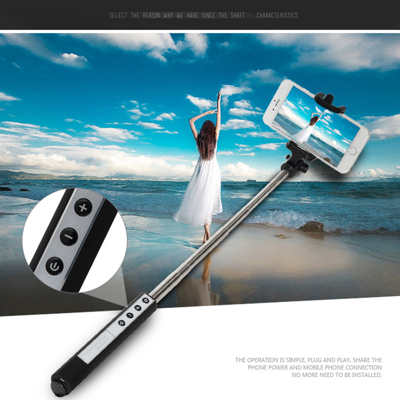 Портативный Bluetooth монопод для селфи