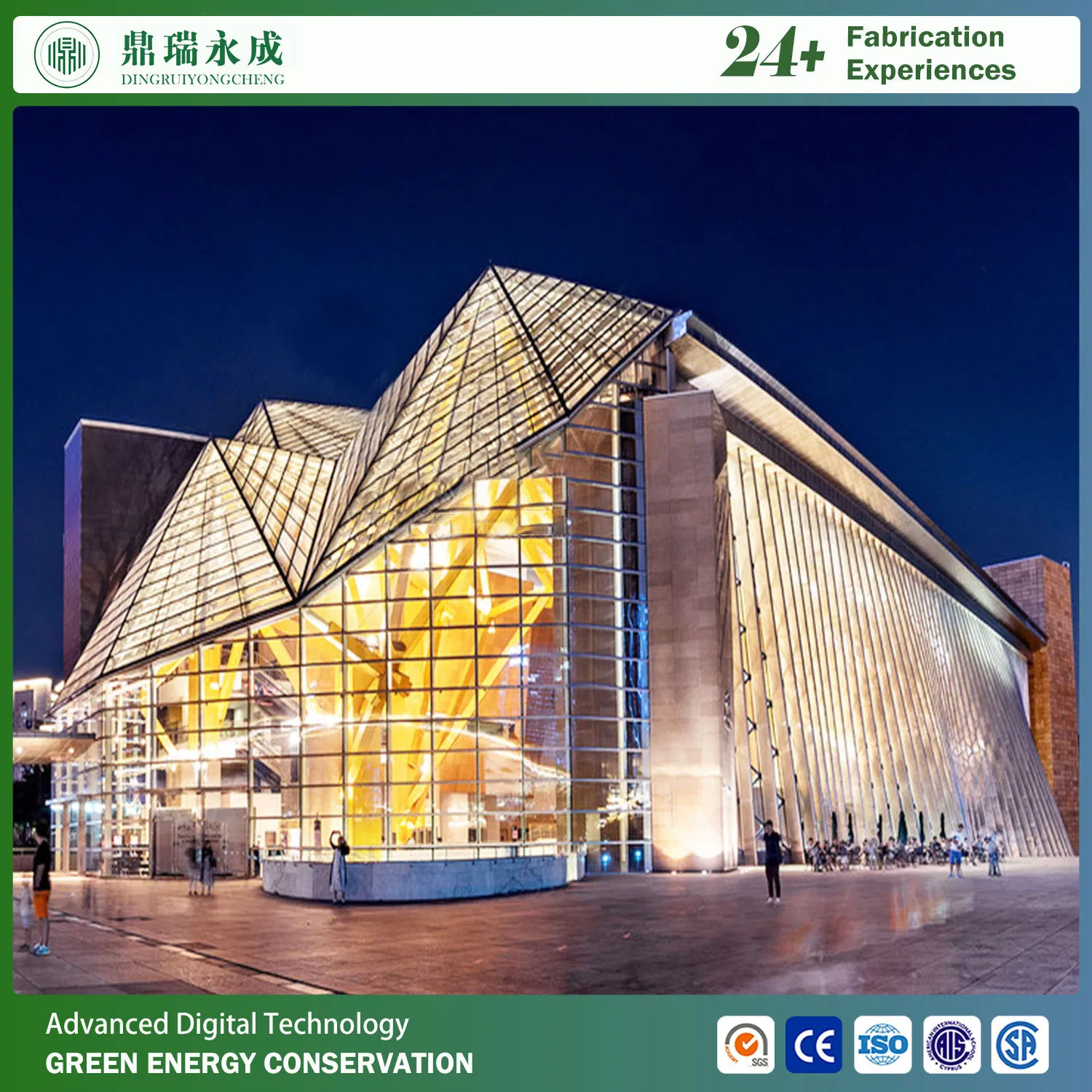 Multi-Level Steel Frame Construction with Long Service Life