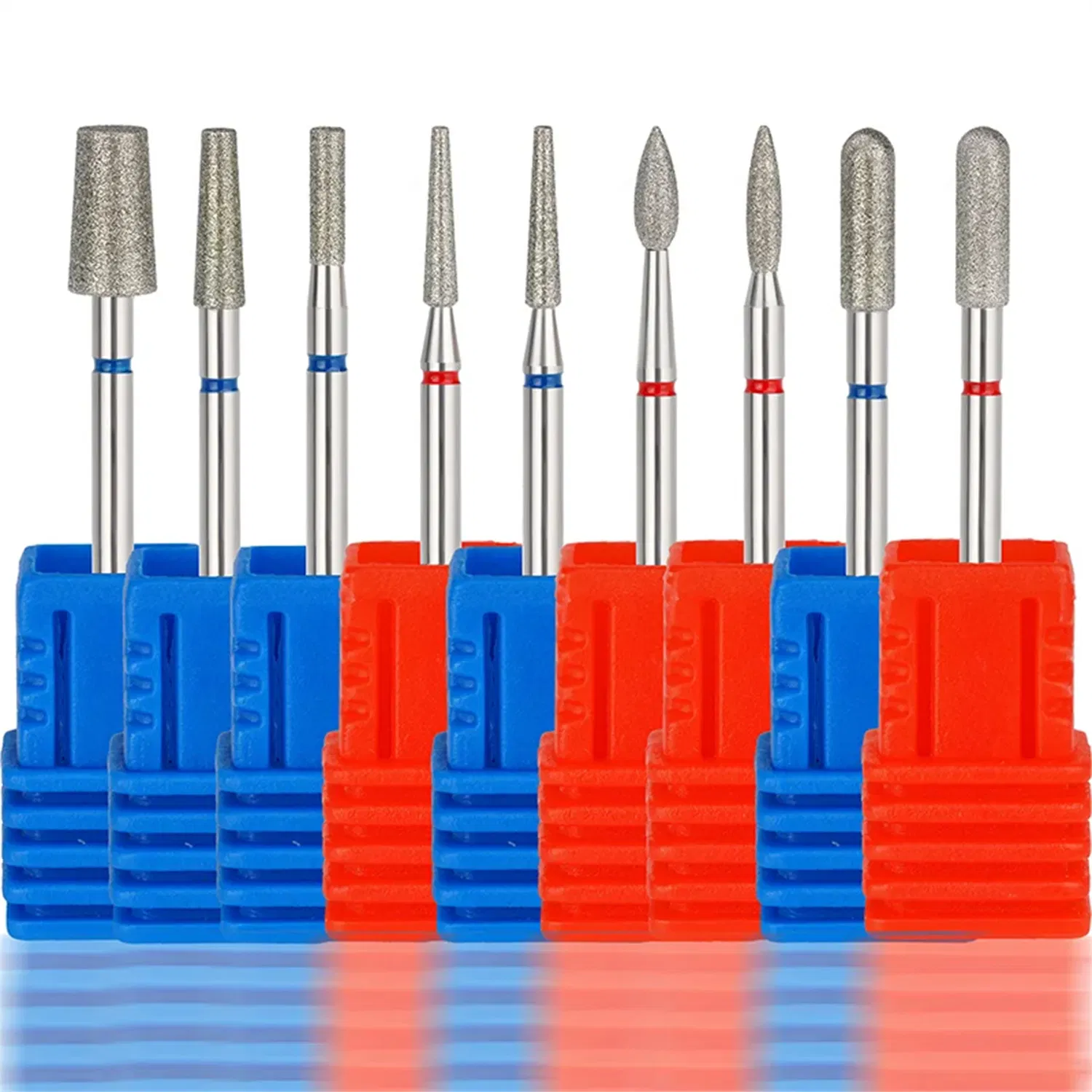 Wholesale High Diamond Nail Drill Bits Stainless Steel Carbide Cuticle Remover Nail Art Professional Use for Drill Machine