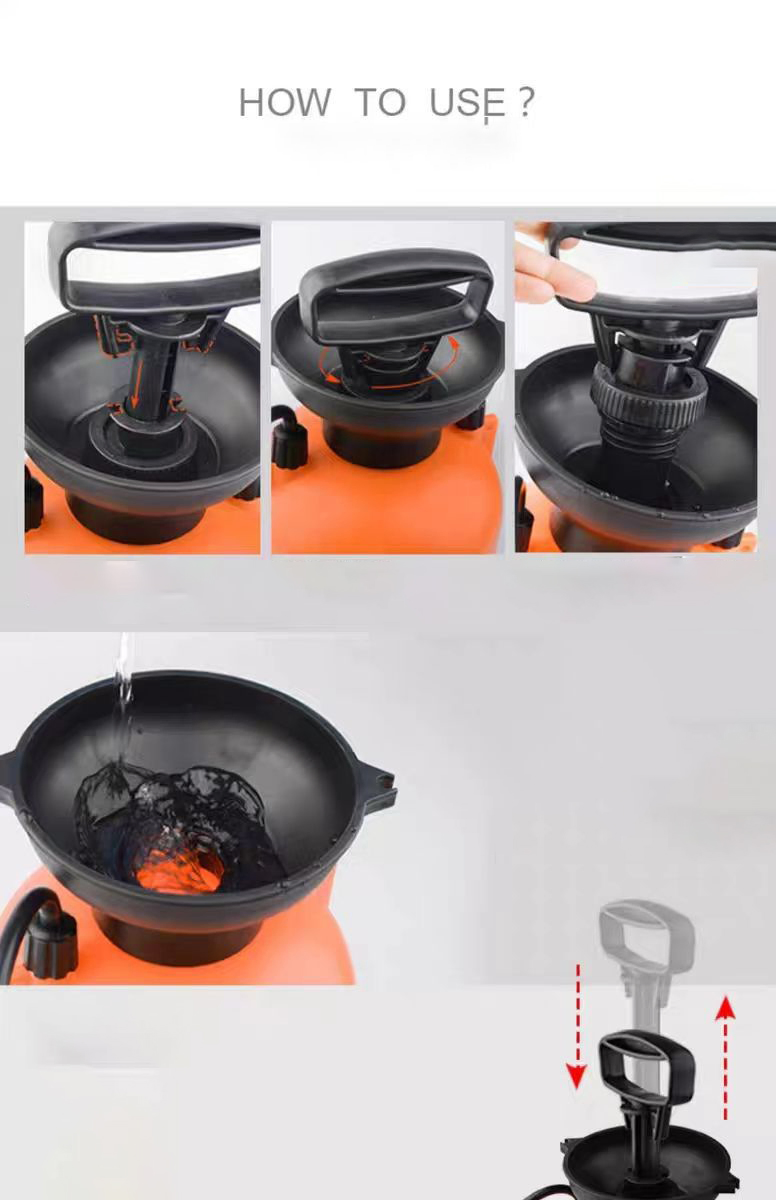 High-Pressure Spray Kettle 5L8l10, Pneumatic Pesticide Spray Kettle