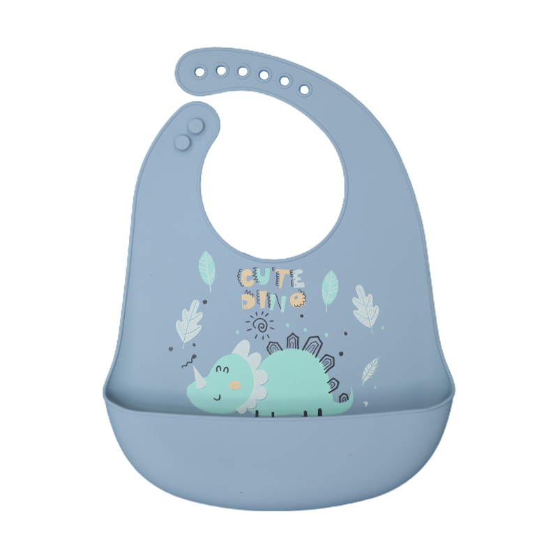 Soft Adjustable Toddler and Baby Silicone Bibs for Babies Girl and Boy