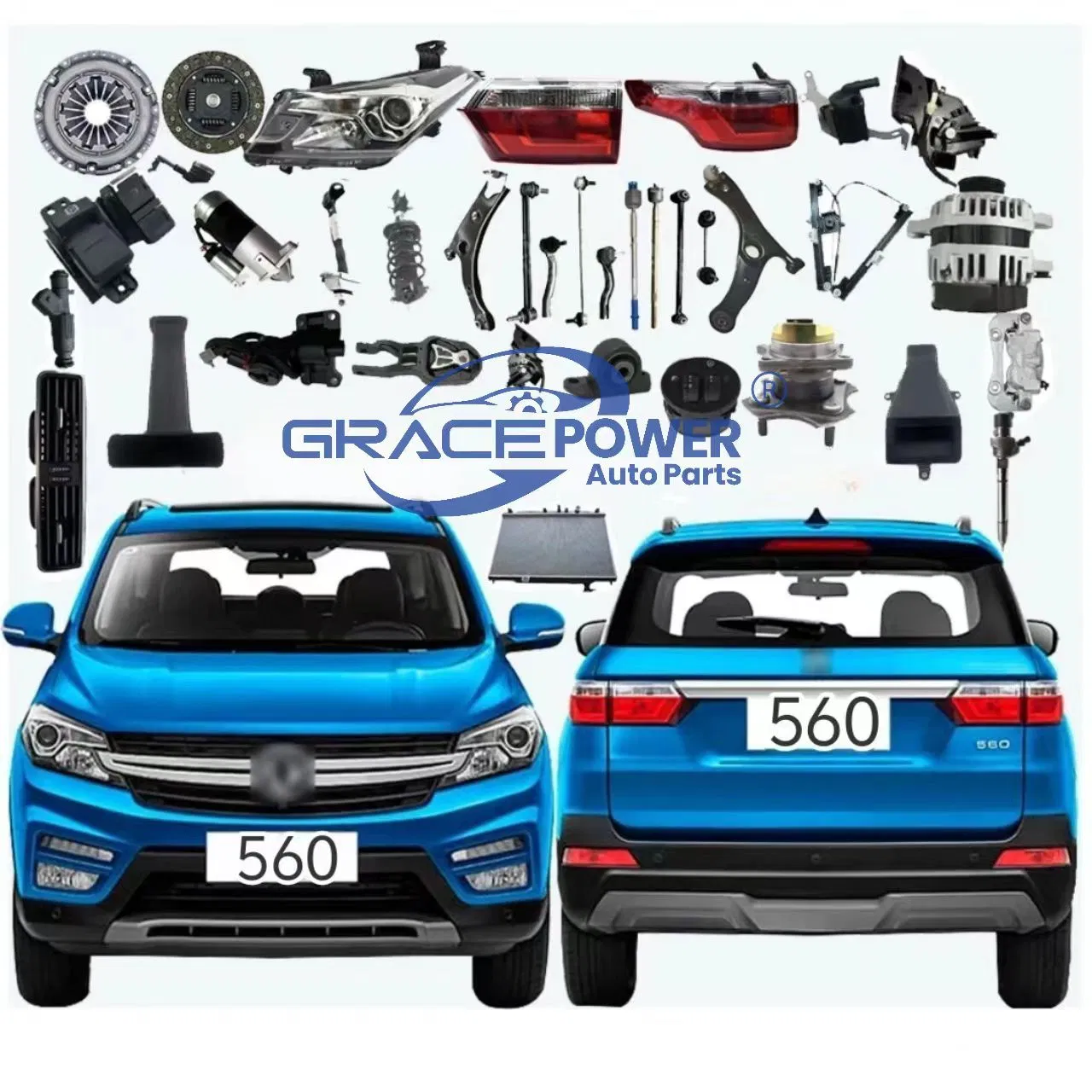 Левая фара Dongfeng DFSK Fengguang / Glory S560