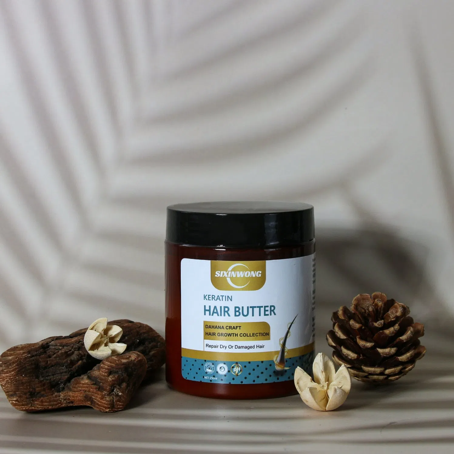 Beauty Cosmetics Hair Butter for Dry Damaged Deep Keratin Treatment