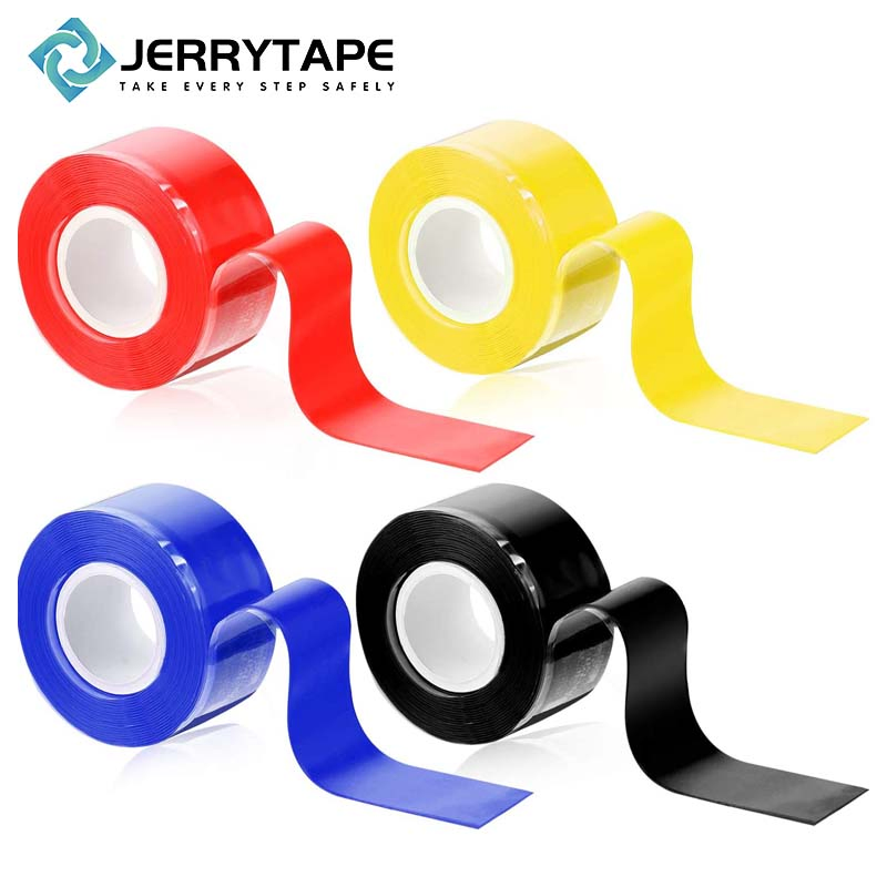Self Fusing Tape for Plumbing Blue Black Red Yellow Silicon Tape