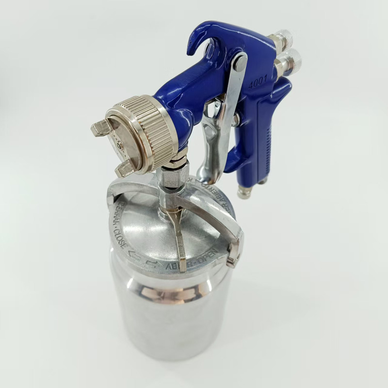 Краскопульт пневматический 1000cc 1.7мм с гравитационной подачей