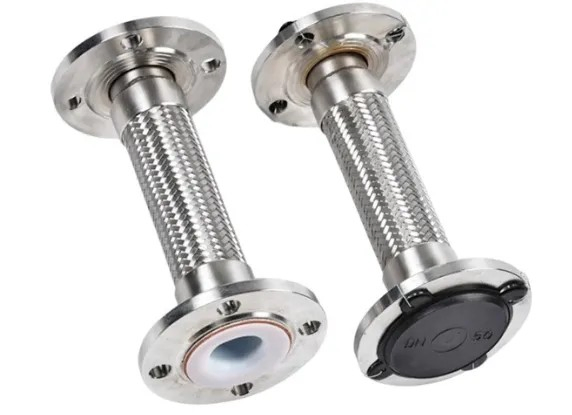 High Temperature Resistant Stainless Steel Bellow Hose Flexible Corrugated Braided Metal Hose