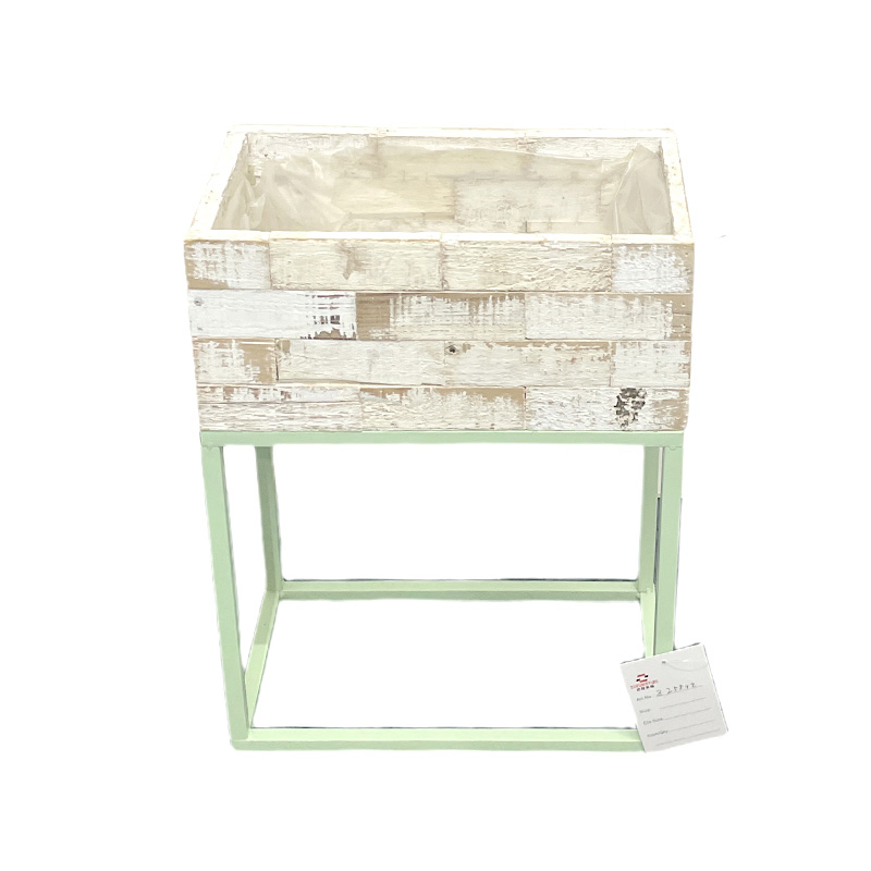 Plant Stand Decorative Metal Plant Stand Stylish Wrought Iron Planter Stand Elegant Wrought Iron Flower Box Outdoor Garden Display