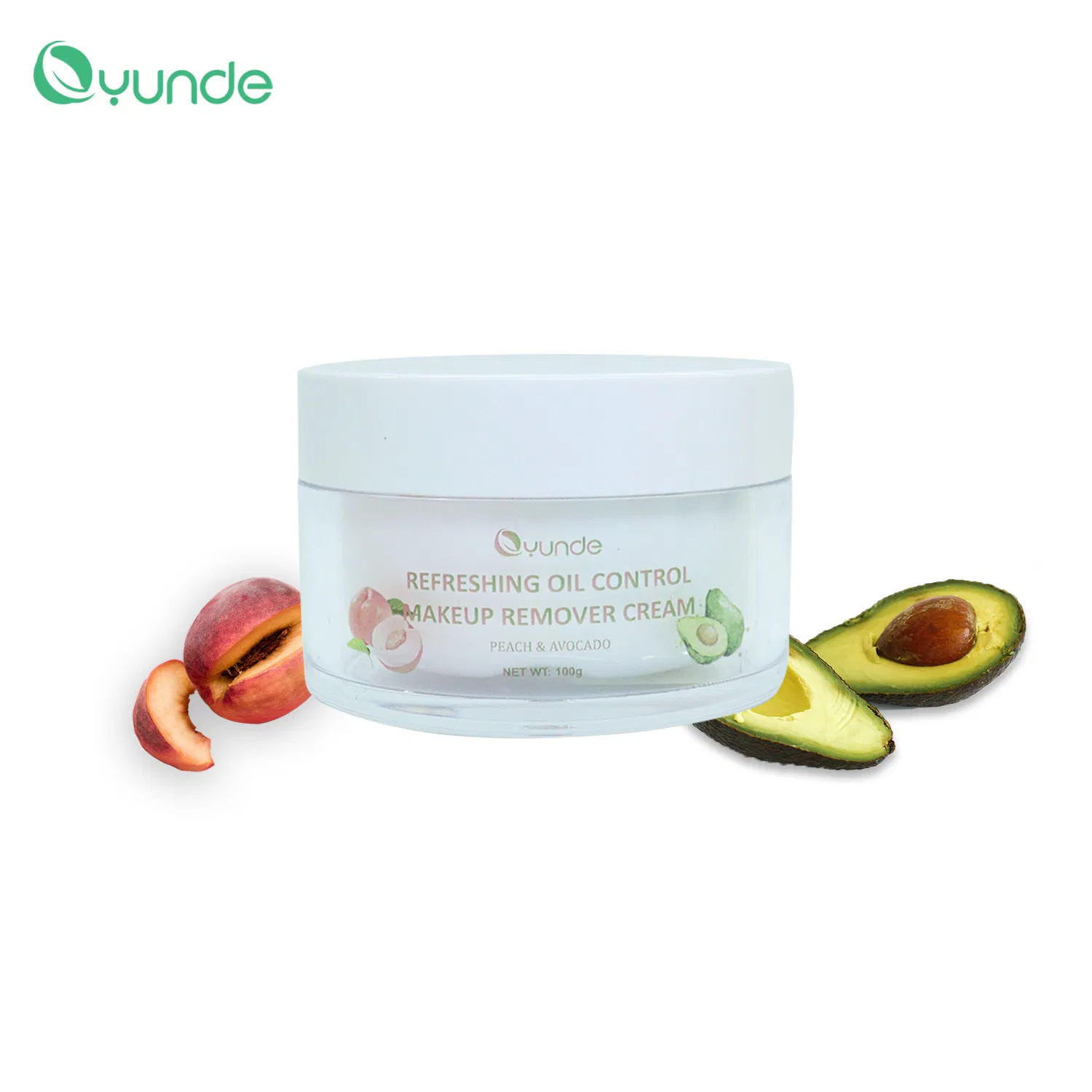 Avocado and Peach in One. Makeup Remover Cream