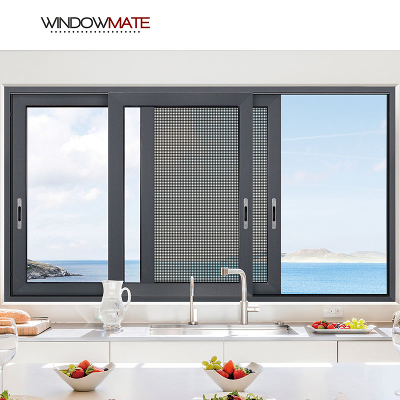 High Quality Outside-Open Series Double Glazed Aluminium Window Aluminium Window