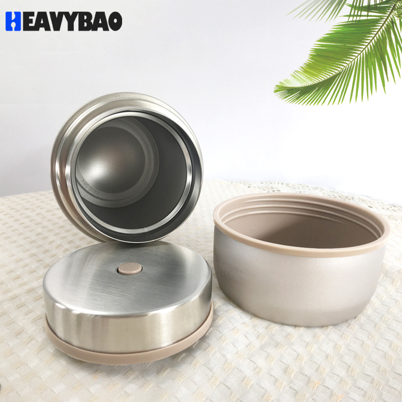 Heavybao Stainless Steel Hot Cold Thermos Food Container for Kids Adult