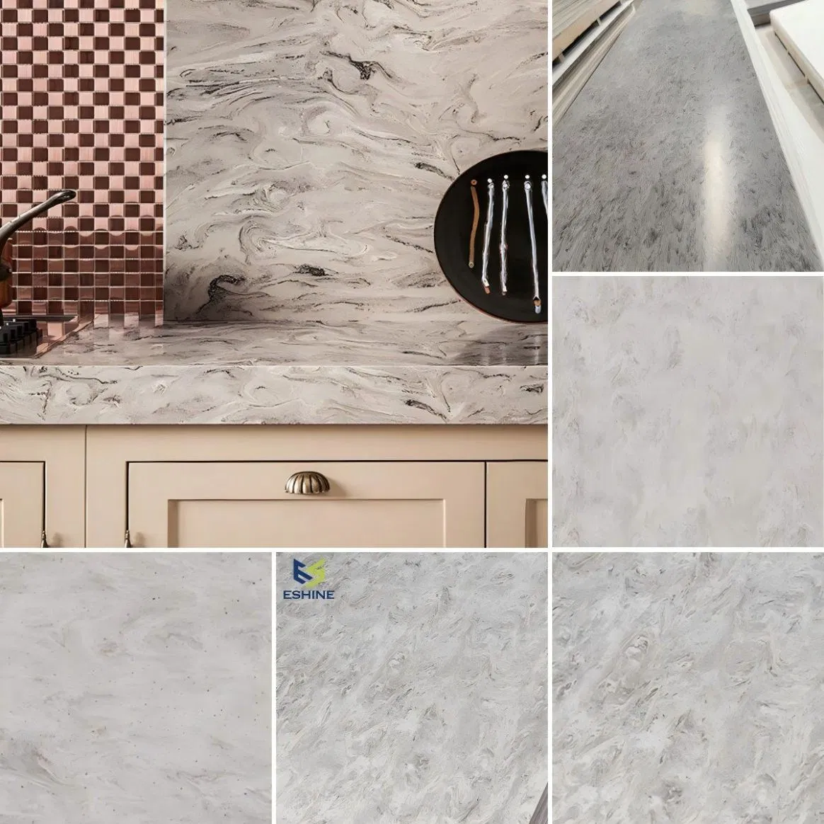 China Manufacturers Looking for Distributors Corian Acrylic Solid Surface Stone Acrylic Slabs Acrylic Sheet Countertops Table Tops Sheets