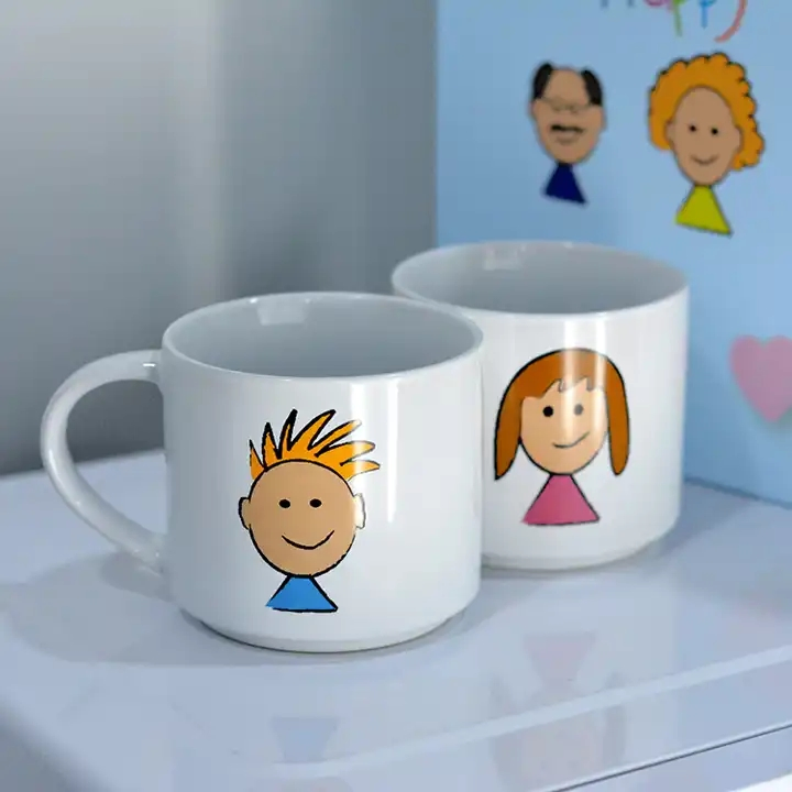 Wholesale Custom Logo Coffee Blanks Sublimation Mug Custom Ceramic Cup