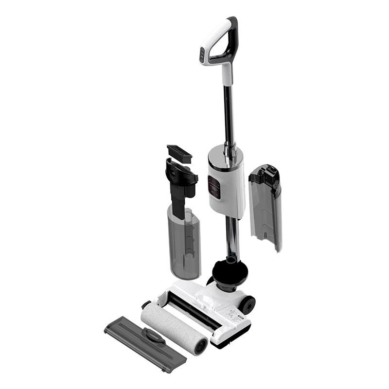 Floor Scrubber Washing Machine Big Water Tank Household Handheld Cordless Wet Dry Floor Vacuum Cleaner