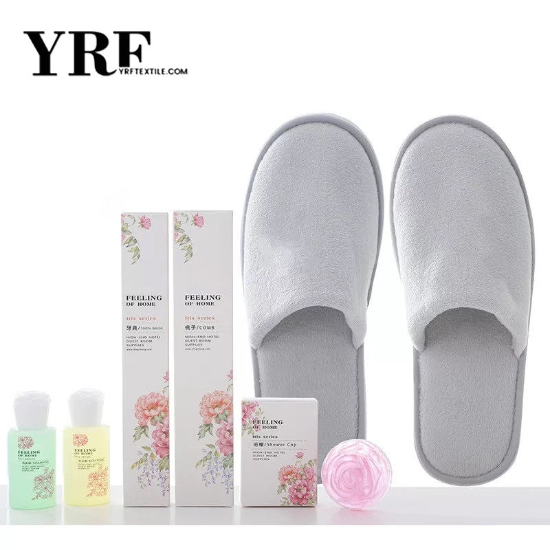 Luxury Hotel Washable Shoe Polish Disposable Slippers