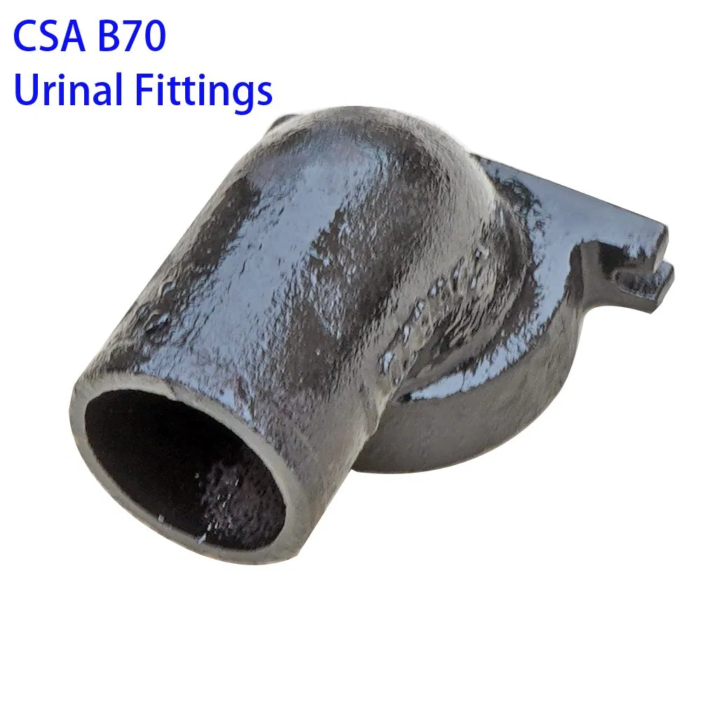 Black Japan CSA B70 Cast Iron Pipe Fitting for Waste Water