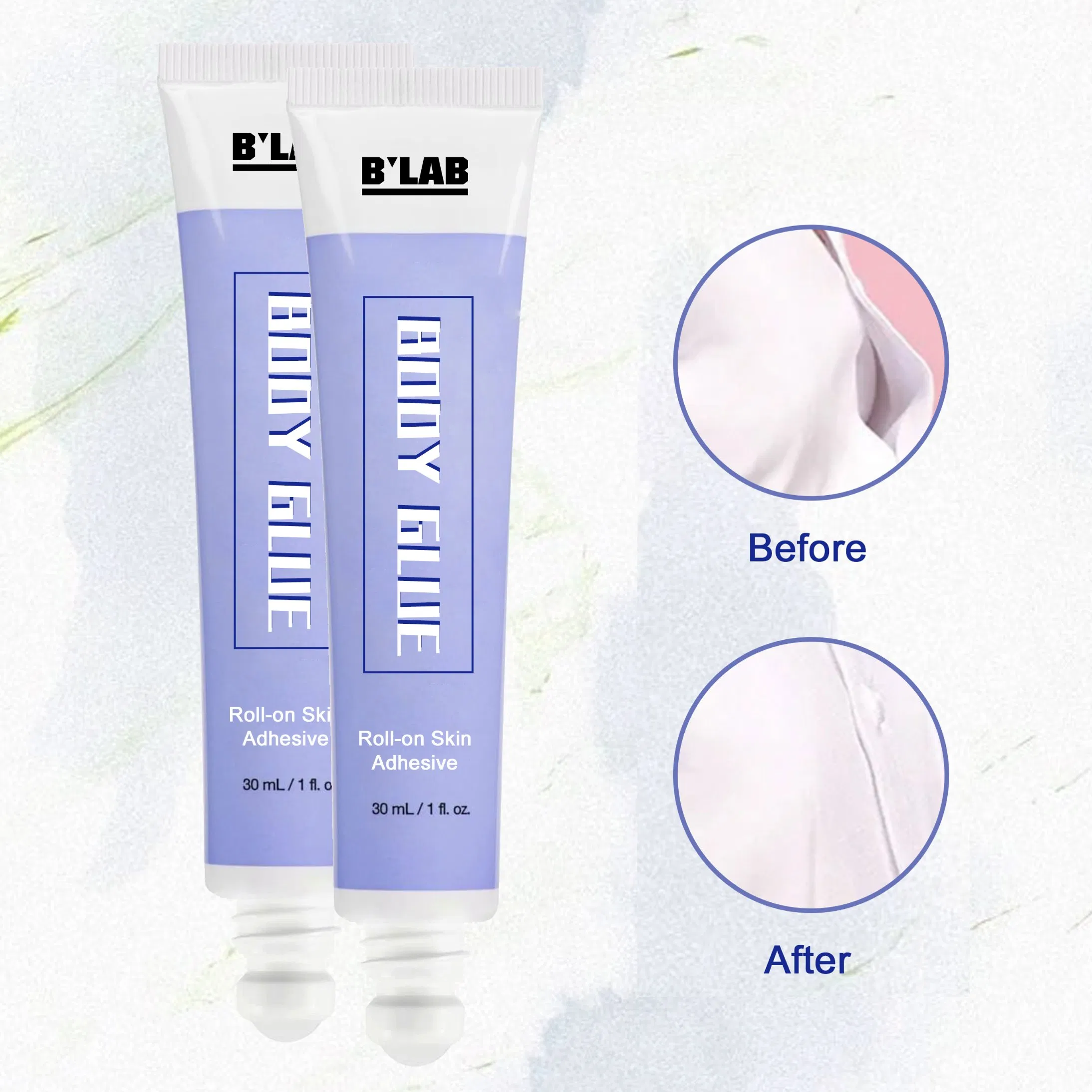 Body Adhesive Roll on Glue to Hold Clothes for Body Skin Safe
