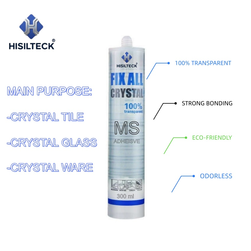 Premium Ultra Clear Waterproof Sealant for Glass and Tile