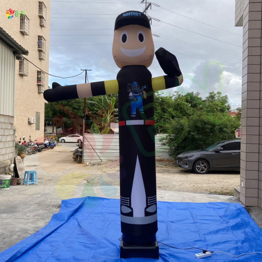 High Quality Custom Wave Man Air Dancing Guys Inflatable Sky Dancer with Logo for Sale