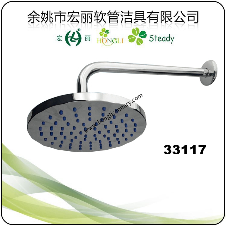 33118 Good Quality Shower Head with Stainless Steel Arm