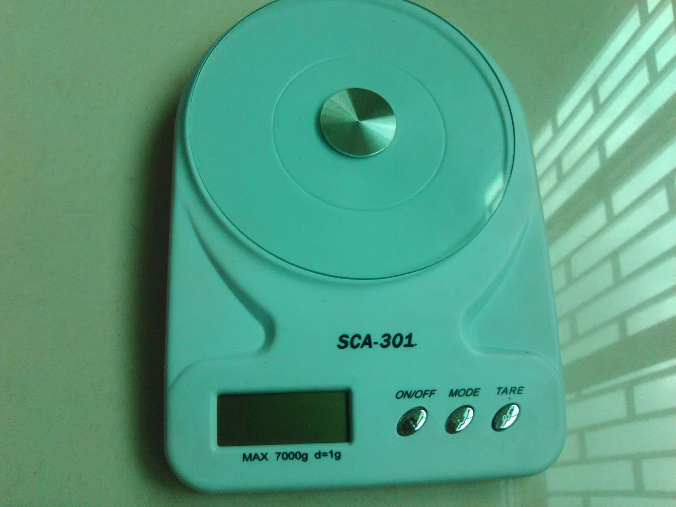 Кухонные весы электронные Sca-301 со стеклянной платформой
