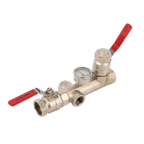 Brass Bespoke Manifolds for Fire Control Protection System with Gauge
