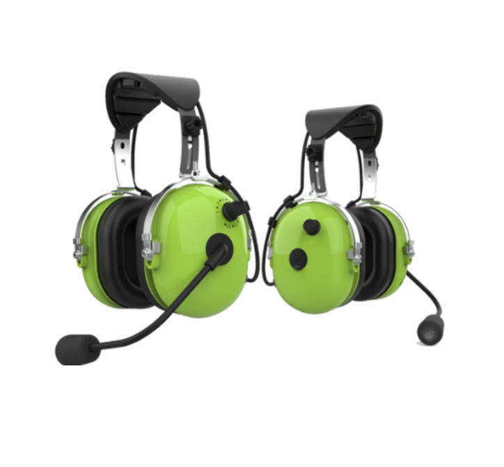 Wireless Full Duplex Intercom Headset for Aircraft Use