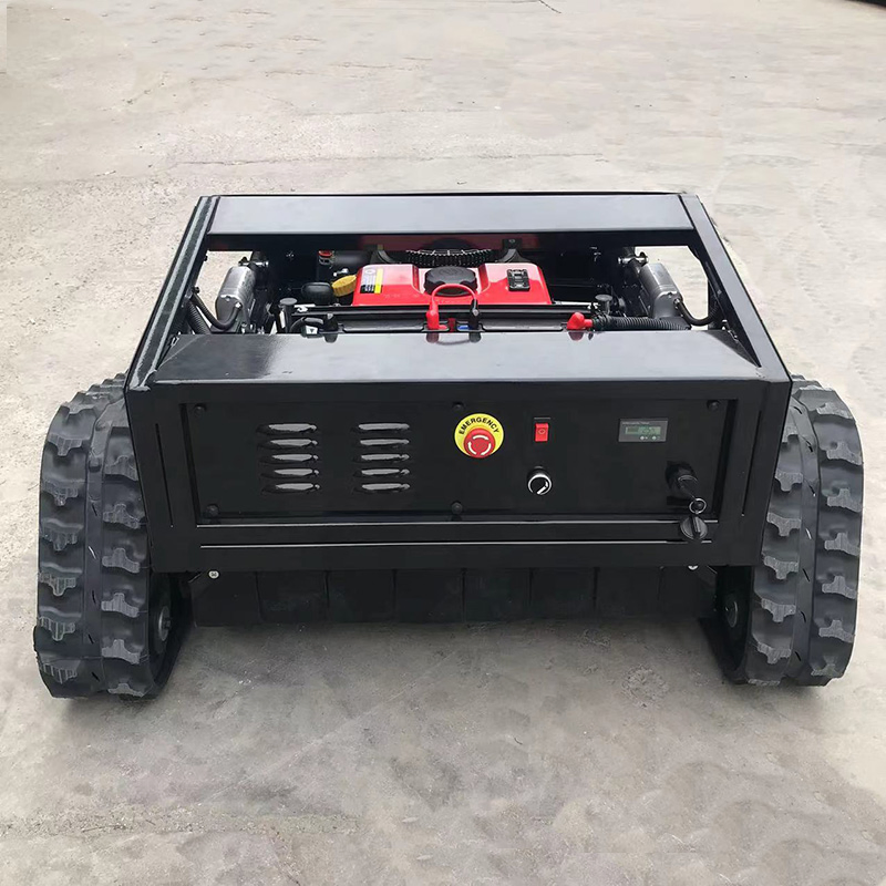 Гибридный газо-электрический радиоуправляемый фрезерный сенокосилка