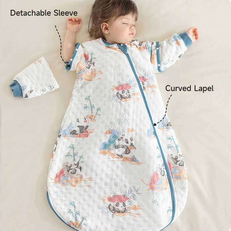 Best Price New Arrival Air Layer Cotton Constant Temperature Control Baby Sleeping Sack Winter Season Warm Cozy Infant Sleep Bag