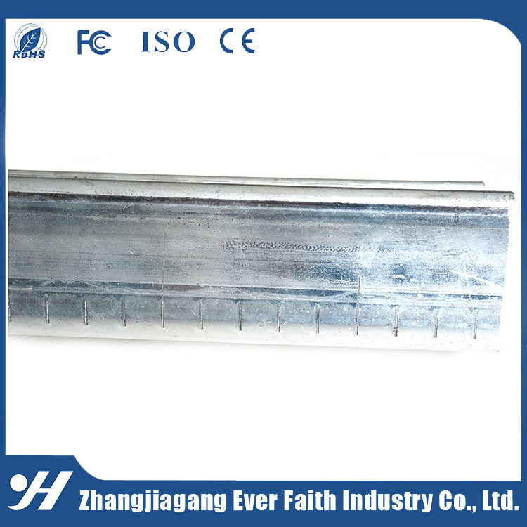 Galvanized C Shape Steel Profile Solid Strut Channel for Cable Support System