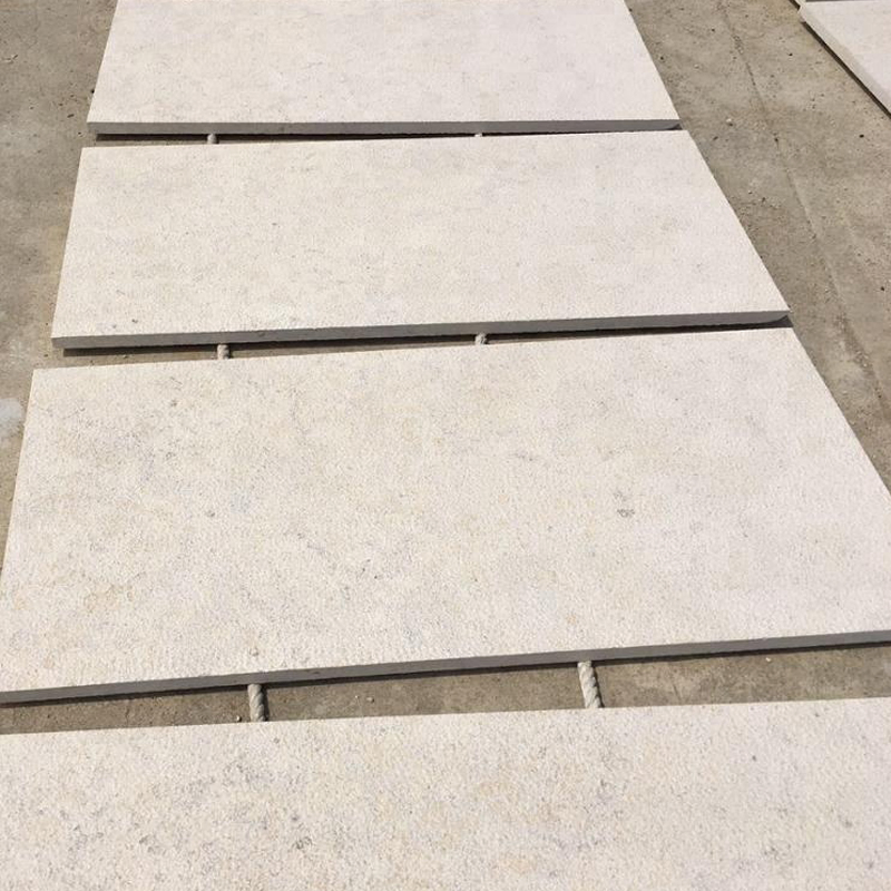 White Limestone for Wall Cladding and Flooring Tiles
